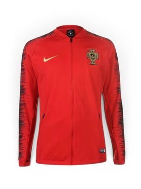 Portugal FPF Home Anthem Jacket World Cup 2018 Mens Size L Nike